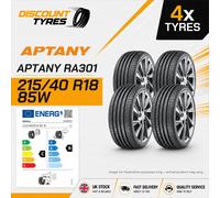 2x 215 40 18 APTANY RA301 SPORT MACRO | GREAT C/B RATINGS BRAND NEW TYRES | 85W