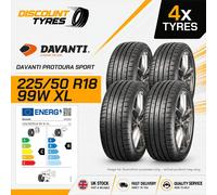 4 X 225/50R18 99W XL DAVANTI PROTOURA SPORT 225 50 18 2255018 NEW TYRES