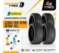 4 X 235/35R19 91W XL COMFORSER CF700 235 35 19 2353519 NEW TYRES