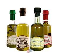 4 x 250 ml Organic Extra vergine Olive Oil Flavored Baeturia Brand