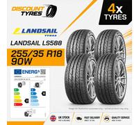 4 X 255/35R18 90W LANDSAIL LS588 255 35 18 2553518 NEW TYRES
