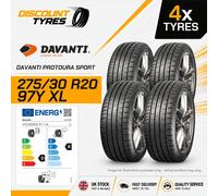 4 X 275/30R20 97Y XL DAVANTI PROTOURA SPORT 275 30 20 2753020 NEW TYRES