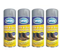4 x 300ml Sho, Boot Cleaner Spray For Leather Fabric Canvas Protect