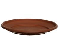 4 x 32cm Round Base Venetian Saucer Terracotta Planter Heavy Duty Water Tray