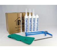 4 x 380ml DAMPSOLVE Damp PROOFING Cream KIT - Rising Damp Injection Treatment