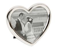 4" x 4" - Celebrations Silver Plated Heart Photo Frame