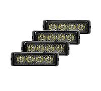 4 x 4 Emergency Strobe Hazard Warning LED Flashing Light for Car Truck