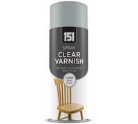 4 x 400ml 151 Clear Varnish Matt Protects Indoor And outdoor Use 400ml