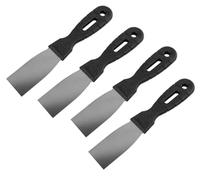 4 x 40mm Filling Knife Set, Flexible Stainless Steel Putty Knives with Plastic Handles for DIY Filling & Spreading