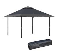 4 x 4m Pop-up Gazebo Double Roof Canopy Tent with UV Proof