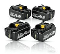 4 X 5.5Ah/5500mAh BL1830 Replacement Battery Compatible with Makita 18V Battery BL1850 BL1830 BL1850B BL1860B BL1860 BL1830B BL1840 BL1820 BL1815 BL1835 BL1845 with LED Indicator