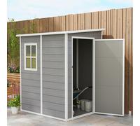 4 x 5 Lean to Garden Shed Storage House with Lockable Door