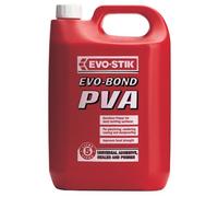 4 x 5 Litre Evo-Stik Evo-Bond PVA building adhesive 5 litre polyjerry jerrycan