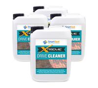 (4 x 5 Litre) Smartseal Drive Clean Xtreme - Powerful, Fast Acting, Effective, Driveway Cleaner for Block Paving, Natural Stone & Concrete Driveways