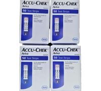4 x 50. Accu-Chek Aviva Blood Glucose Test Strips. FREE POSTAGE. 31/08/26