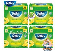 4 x 50 TETLEY GREEN TEA LEMON 200 TEABAGS✨SPECIAL OFFER✨ONLY £16.35✨CHEAPEST ☕✨