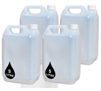 4 X 5L Plastic Water Carrier Container For Storage Of Liquids Ingredients Chemicals Fuel Natural