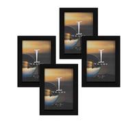 4' x 6' - iFrame Set of 4 Photo Frames Black