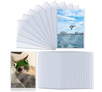 4" x 6" Photo Postcard Protectors, Rigid Hard Print Protectors, Clear Waterproof Protectors, Paper Sleeves Photo Plastic Sleeves Document Holder, Memories and Collectibles Storage (40 Pack)
