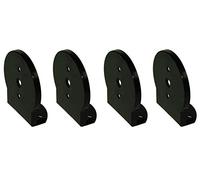 4 x 60mm Round Reflector Bracket for Trailers, Trucks, Maypole, Round, Bracket