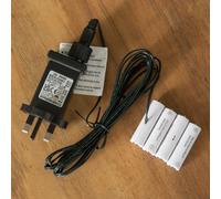 Premier 4 x 6V AA Money Saving Battery Replacement Plug In Adapter