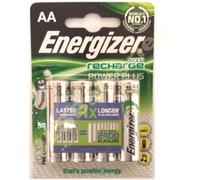 Energizer ACCU Power Plus AA Rechargeable Batteries NiMH 2000mAh - 4 Pack