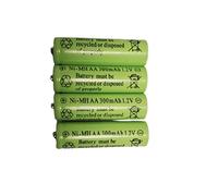 4 X AA Rechargeable Solar Power Batteries 300mAh 1.2V NI-MH Garden Lights Pack Of 4 christmas pack new