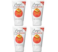 4 x Aapri Exfoliating Apricot Face Facial Scrub Cream 150ml New Improved Formula