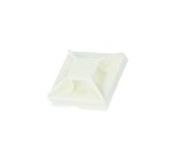 4 x ABM1M-A-C self-adhesive holder polyamide white W. cable ties: 2.5 mm PANDUIT