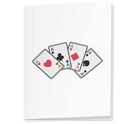 4 x 'Aces Playing Cards' Gift Tags/Labels (GI00038602)