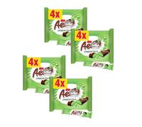 4 x Aero Bubbly Peppermint Mint Chocolate Bar Multipack 27g 4 Pack, 108g Perfect For Sharing and Gifting for Kids and Adults Suitable for Vegetarians