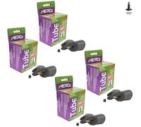 4 X Aero Sport E-Bike/Bike Butyl Rubber Inner Tubes to fit 20" x 1.75-2.125 with Schrader Valves