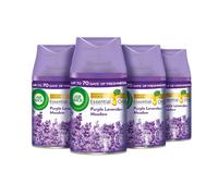 4 x Air Wick Freshmatic Refill Purple Lavender Meadow 250ml Automatic Spray
