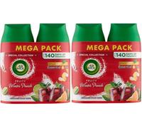 4 x Air Wick Freshmatic Spray Refill 250ml - Fruity Winter Punch