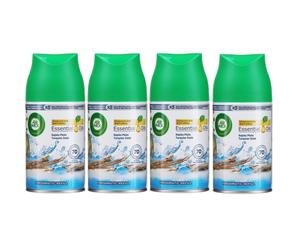 4 x Air Wick Life Scents Freshmatic Max Single Refill Turquoise Oasis 250ml