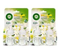 4 x Air Wick Electrical Plug in Oil Refills - White Flowers