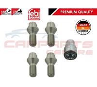 4 x ALLOY WHEEL LOCKING BOLTS FOR MG ZT ZTT ROVER 75 SECURITY LUG NUTS