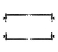 4 x Angle Bracket 800 x 300 x 50 + Hinge 16 mm Angle Brackets Door Hinges Hinge
