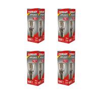 4 X Appliance Oven Bulb 15W Warm White Eveready 100 Lumens 240V Heat Resistant