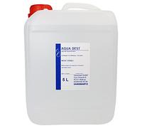 4 x Aqua Dest 5 L distilled water