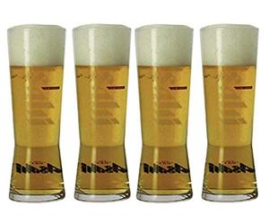 4 x Asahi Half Pint Glass 'Super Dry'