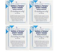4 X Ashton and Parsons Teething Pain Relief Powders 20 Sachets Ashton & Parsons