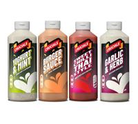 4 x Assorted Crucials Sauce - 500ml