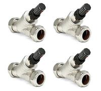 4 X Automatic Differential Bypass Valve 22mm Straight (Four Pack)