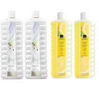 4 x Avon Bubble Bath 1L Litre (2 x Lily 2 x Lemon)