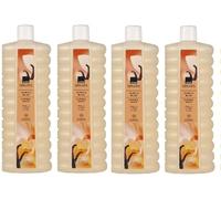 4 x Avon Bubble Bath 1L Litre (4 x Vanilla Bliss)