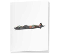 4 x 'Avro Lancaster Bomber' Gift Tags/Labels (GI00028160)