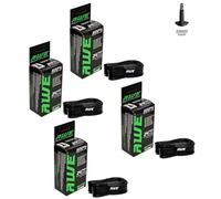 4 X AWE Butyl Rubber 24 Inch Inner Tubes 500%* Extra Ride Time 24 x 1.75-2.125 Schrader Valve