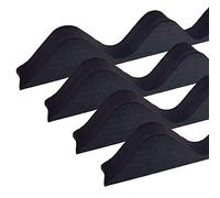 4 x Black Corrugated Sheet Foam Filler Eaves Purlin Roof Closure
