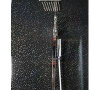 4 x Black Sparkle Ceiling Panels 5mm x 250mm x 2700mm Easy to Install Waterproof Bathroom Wall Panels